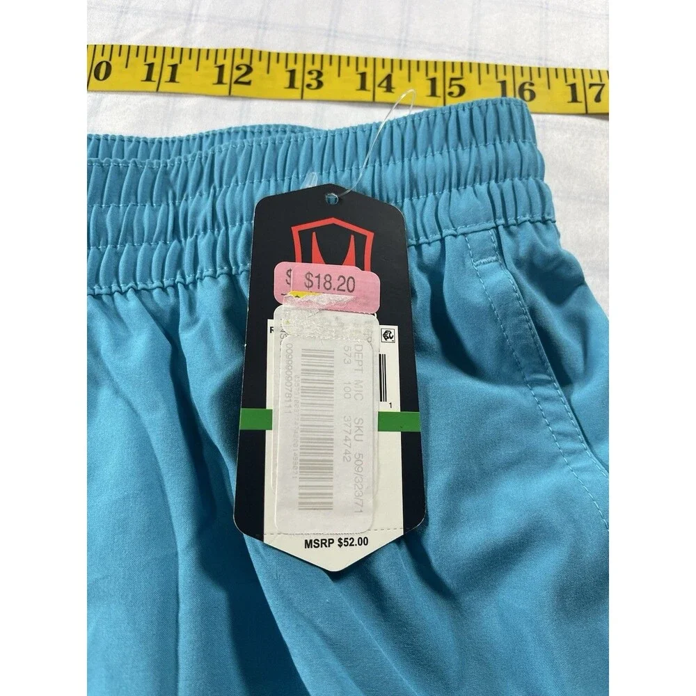 RedSand Men's Blue Cargo Swim Trunk Board Shorts - Size Large (NWT)